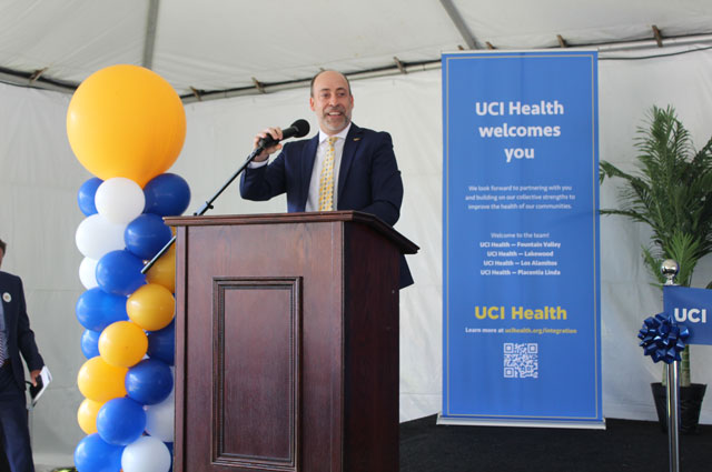 Chad T. Lefteris, president and chief executive officer of UCI Health