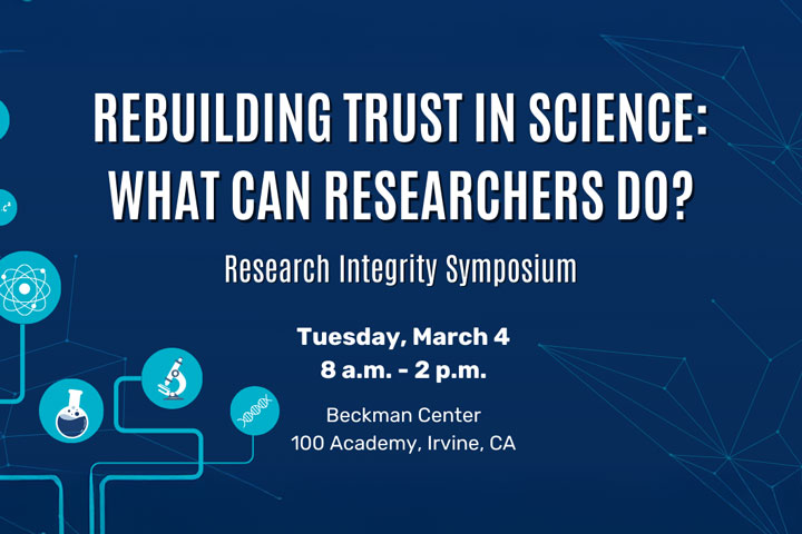 Rebuilding Trust in Science: March 4 Symposium